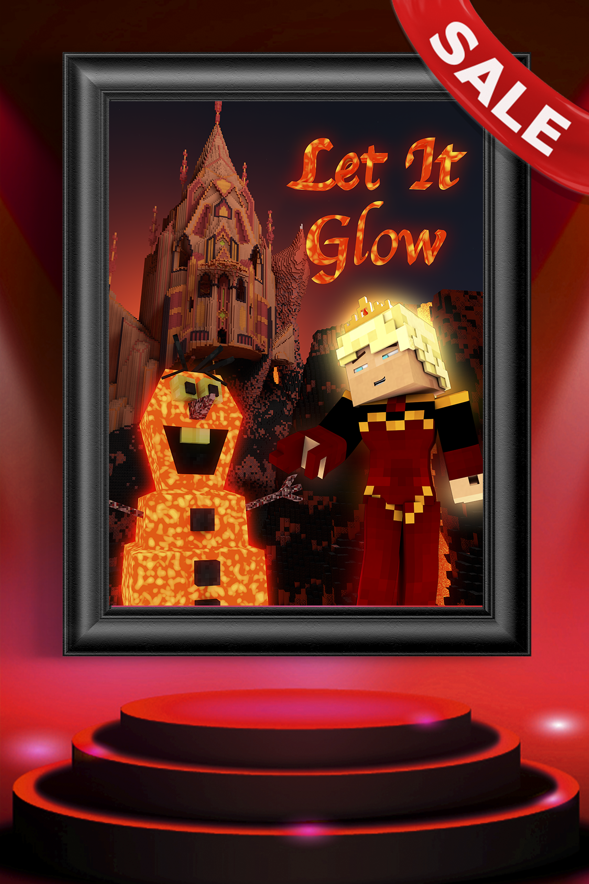 Let it Glow Poster (SALE)